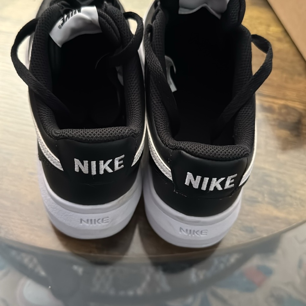 Nike Women  Black Court Vision Alta Shoes - Picture 4 of 5